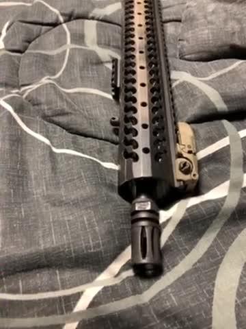 Faxon Firearms Match Series 16" PENCIL .223 Wylde Mid-Length 416-R Stainless Nitride / Melonite 5R Nickel Teflon Extension Barrel - Customer Photo From Andrew M.