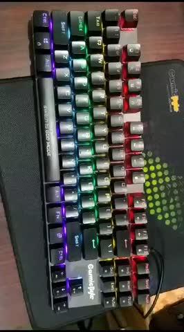 Cosmic Byte Pandora TKL Mechanical Keyboard Upgraded with Swappable Switches - Customer Photo From Ajay Halder