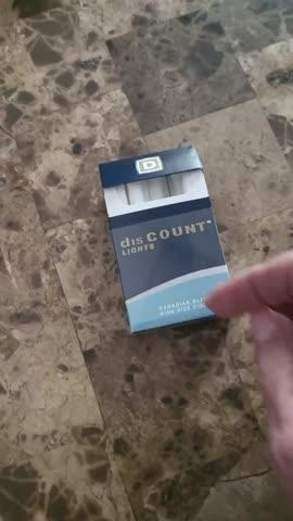 Discount lights (king Size) - Carton (200 Cigarettes) - Customer Photo From Catherine Priller
