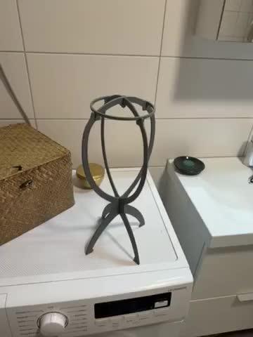 Peruukkiteline (muovi) - Customer Photo From Satu Musakka