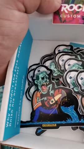 Die-Cut Stickers - Customer Photo From Gerardo Pacheco