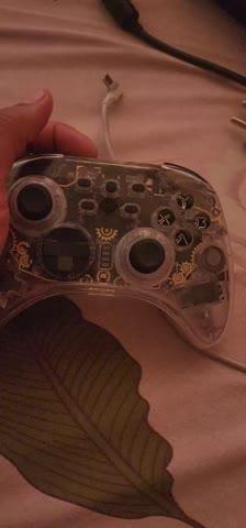 Cosmic Byte Stellaris Tri-Mode Wireless-Bluetooth-Wired Controller for PC, iOS, Android, Hall effect Trigger and Joystick - Transparent - Customer Photo From SUNNY SHAHA