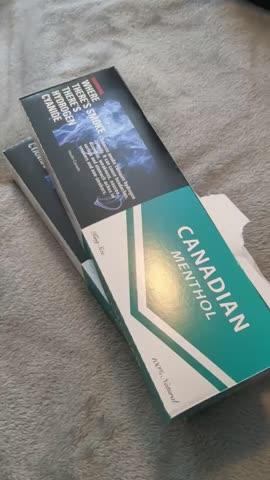Canadian Menthol (King Size) - Carton (200 Cigarettes) - Customer Photo From Elizabeth DuPont