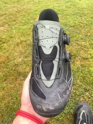 Lake GX238 Wide Fit Gravel Bike Shoes - Customer Photo From Andy Dixon