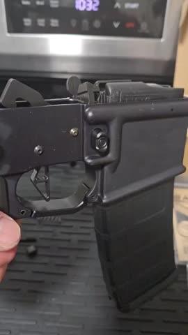 Strike Industries Ambidextrous Magazine Release - Black - Customer Photo From Matthew Ison