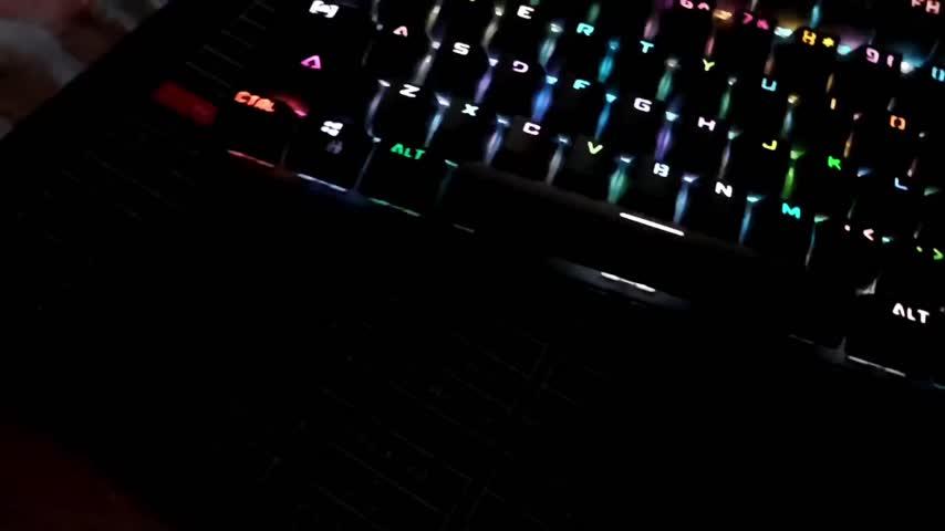 Cosmic Byte Firefly TKL Per Key RGB Mechanical Keyboard Upgraded with Swappable Switches - Customer Photo From Anurag Choudhary