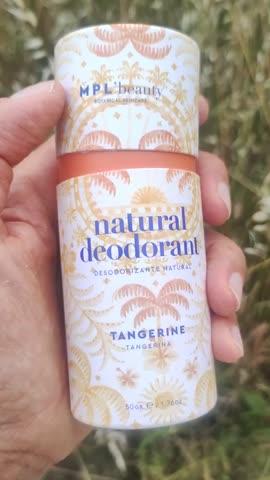 Tangerine: Deodorant Stick - Customer Photo from Paula O.